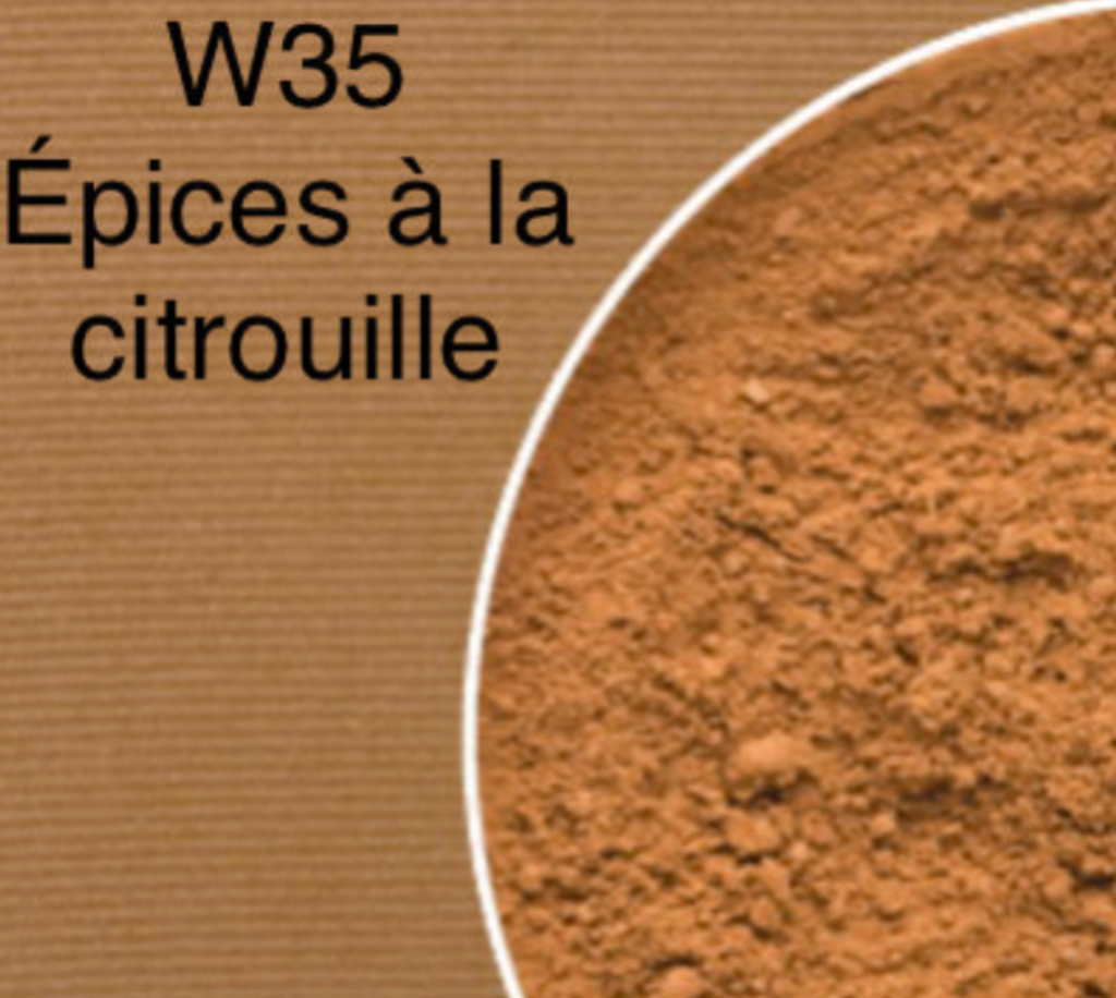 Fond de teint minéral Universel W35 Épice à la citrouille