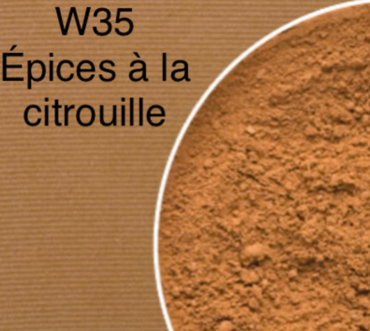 Fond de teint minéral Universel W35 Épice à la citrouille